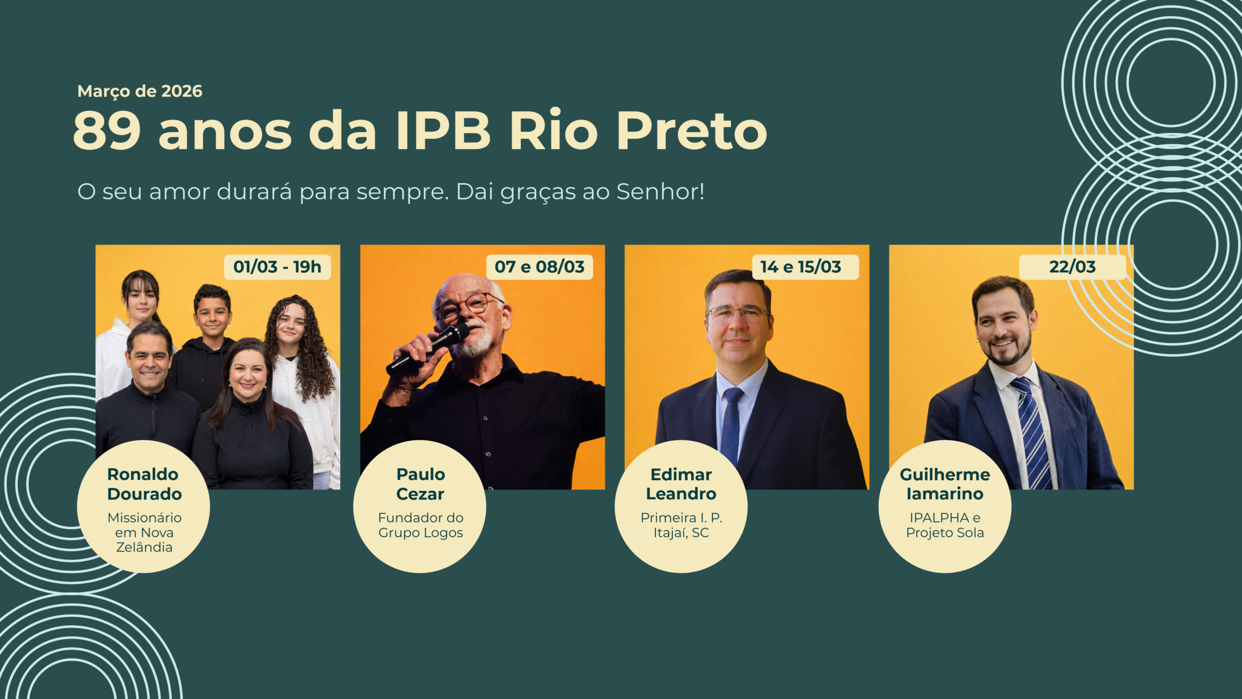 89 anos IPB Rio Preto