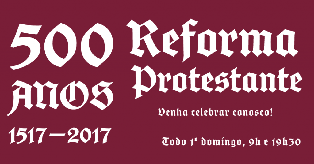 Post Reforma 500 anos